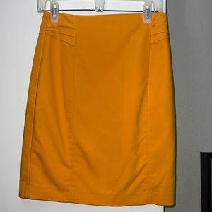 Orange Express Business Pencil Skirt